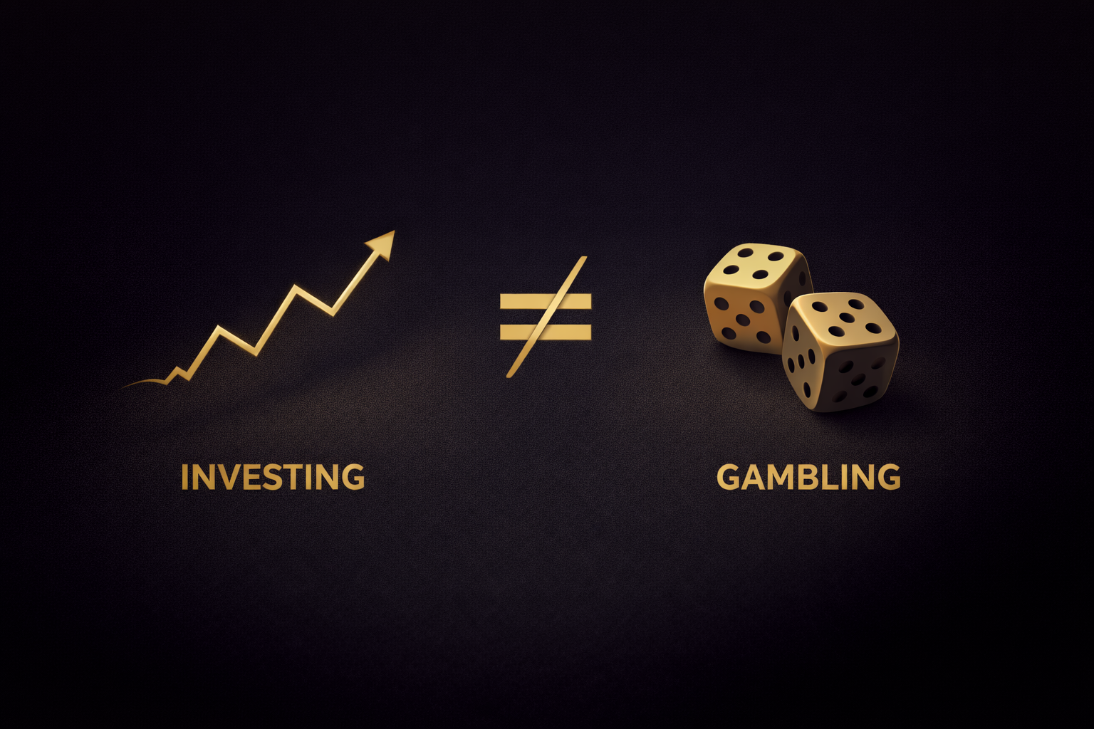 The Stock Market is not a CASINO