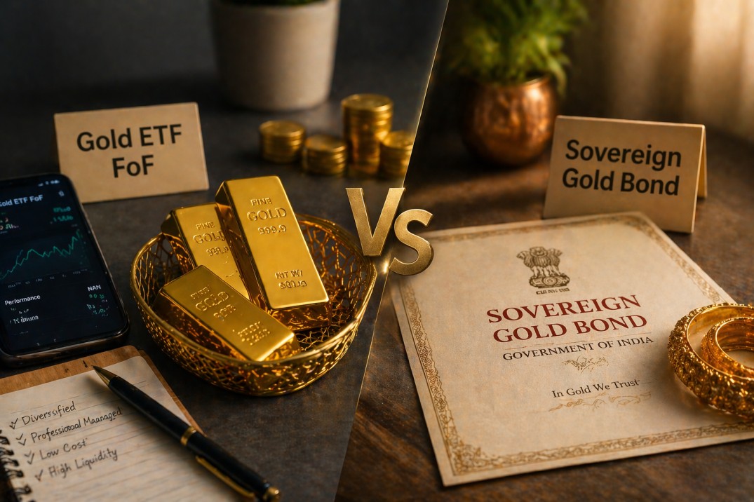 Gold ETF FoF vs Sovereign Gold Bond: Which Is the Better Gold Investment in 2026?